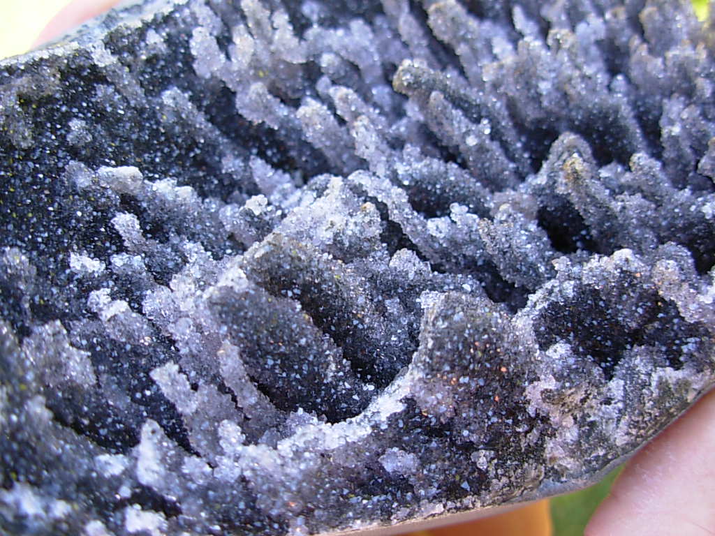 Amethyst, Black, from Uruguay Spirit Rock Shop